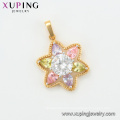 34010 xuping fashion 18k gold plated jewelry zircon pendent Guangzhou factory for women